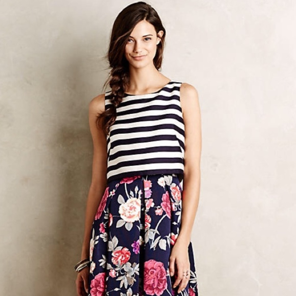 Moulinette Souers Split Print Dress