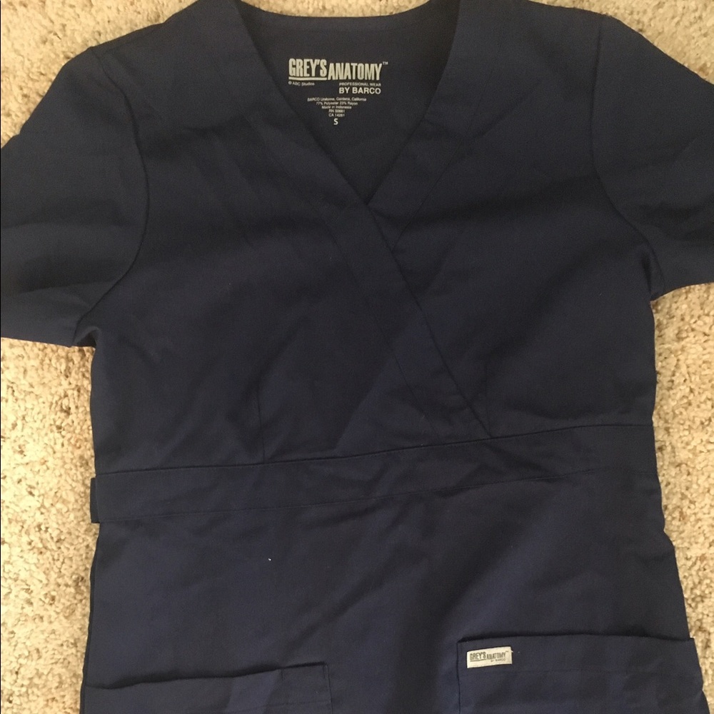 Grey's Anatomy scrub top