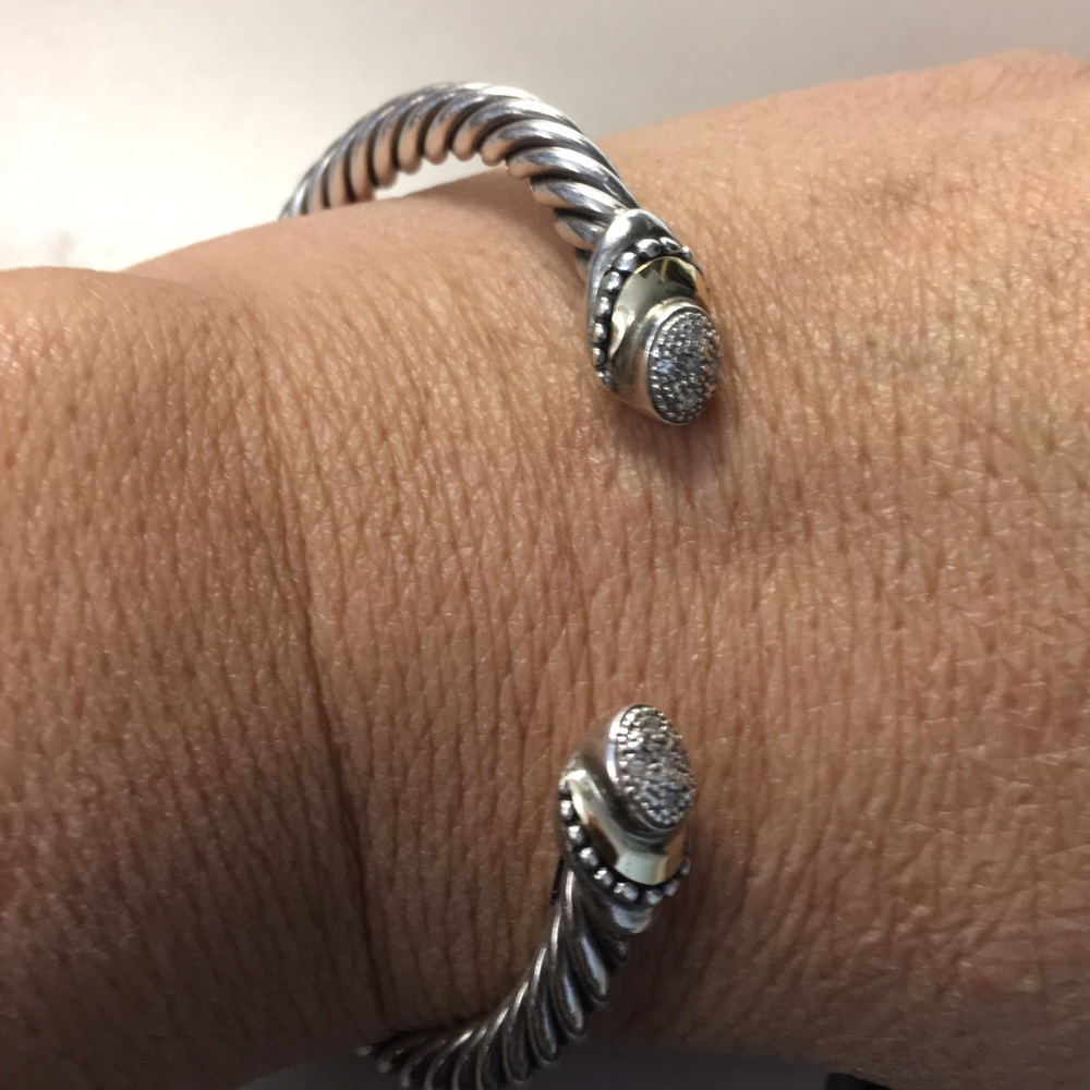 BJC Samuel B Behnam sterling  18k bracelet-