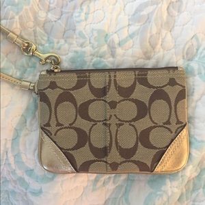 Coach wristlet
