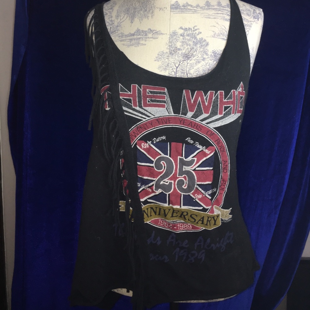 The Who vintage inspired tank