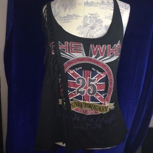 The Who vintage inspired tank