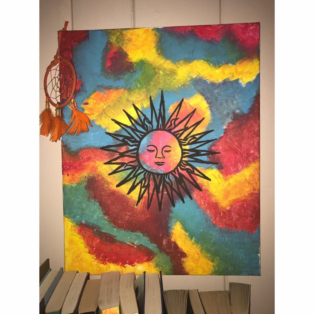Original hand painted canvas