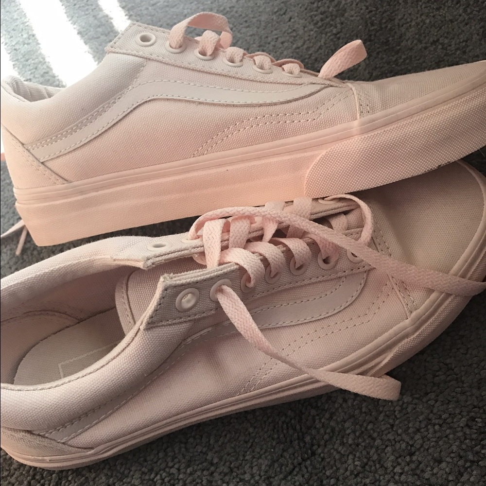 Light Pink Vans Old Skool