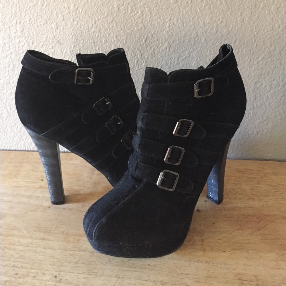 Black Booties NWOT