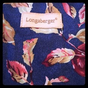Longaberger Reversible Tote Like New