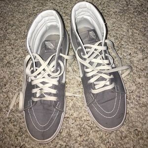 Grey High Top Vans