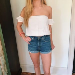 BRANDY MELVILLE Beccah White Top