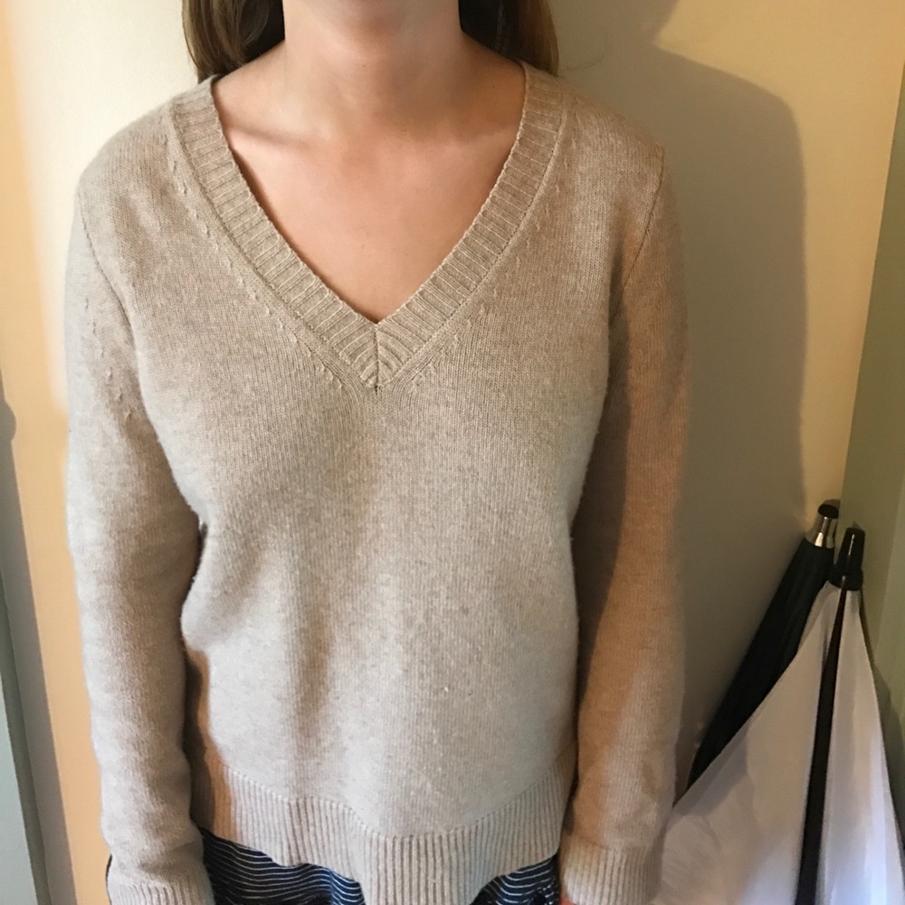 J.crew sweater wool cashmere size small