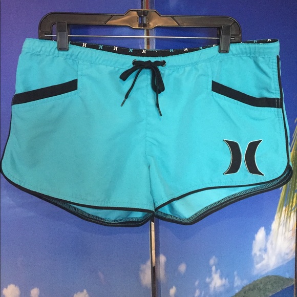 Hurley Pants - XL Teal Hurley Shorts