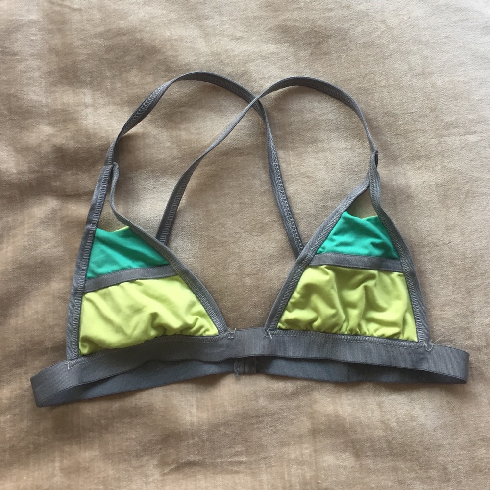Planet blue bikini top XS