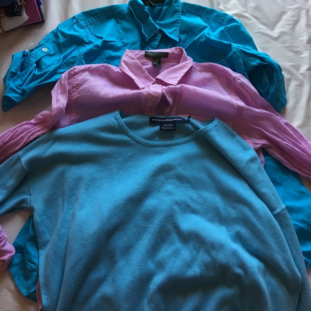Sweater and shirts