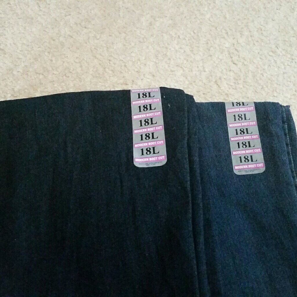 Denizen by Levis modern bootcut jeans 18 long BNWT