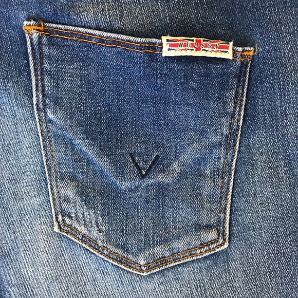 Hudson Distressed / Faded Stylish Girls Jeans - Picture 2 of 7