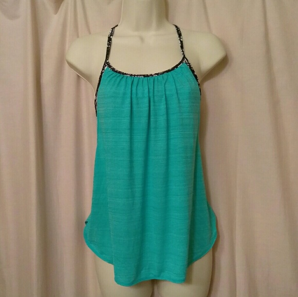 Zella Built in Bra Yoga Tank - Picture 1 of 5