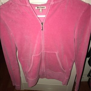 Juicy couture velvour zip up