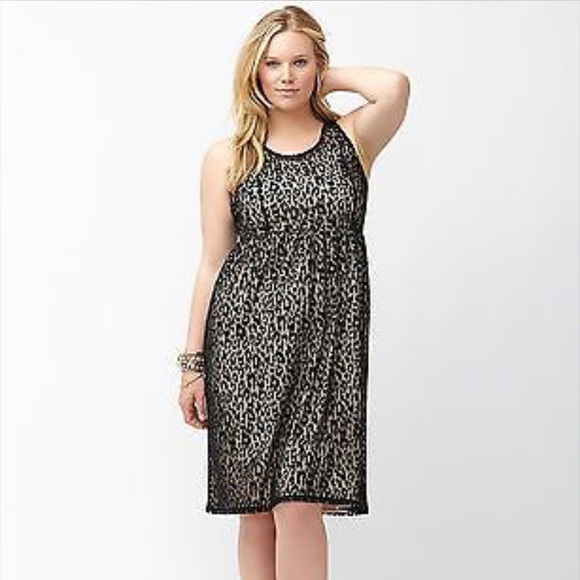 Lane Bryant Dresses & Skirts - ⭐️ Final SALE ⭐️ Lane Bryant Animal Print Dress