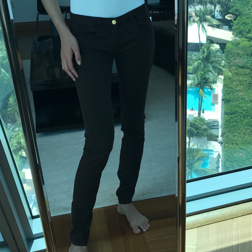 Cute dark brown jeans