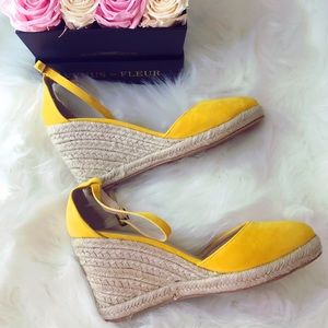 Yellow Espadrilles 🍌