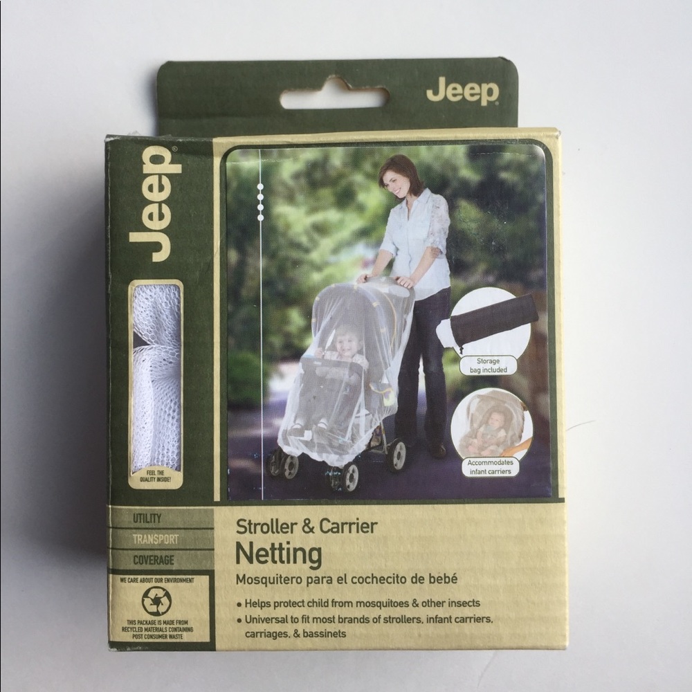 NEW/box  Stroller & Carrier NETTING. Includes bag