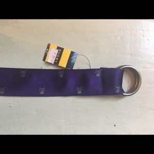 Ralph Lauren Rugby Ribbon Belt NWT