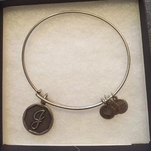 Alex&Ani J Initial Bangle