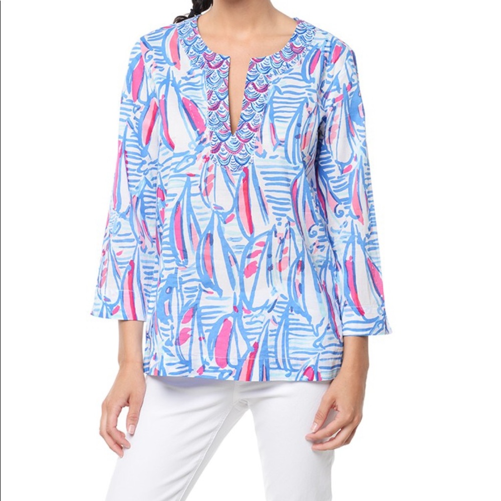 Lilly Pulitzer tunic small Amelia island