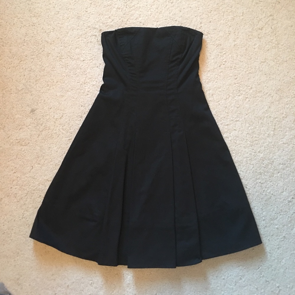 express black skater dress