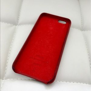 IPhone 6 iphone 7 Red leather case