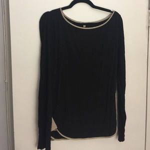 Bordeaux from anthropologie soft long sleeve tee