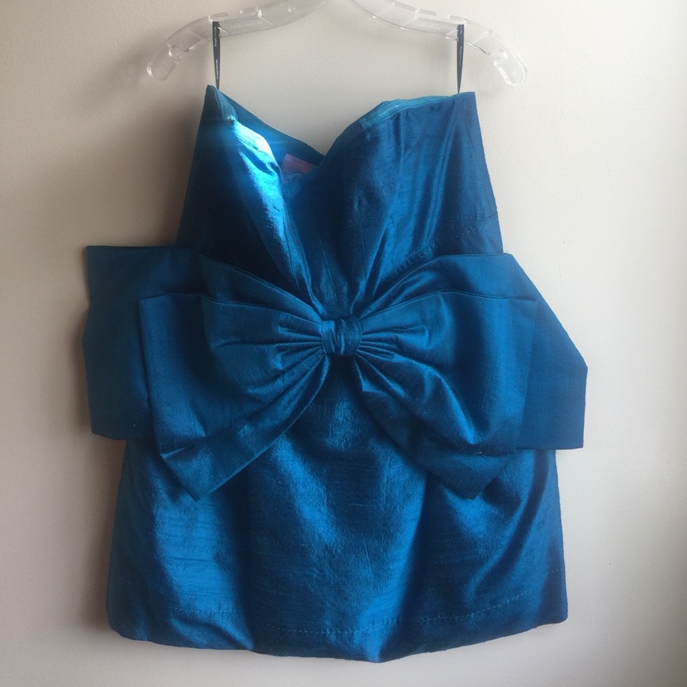 phoebe couture turquoise dress
