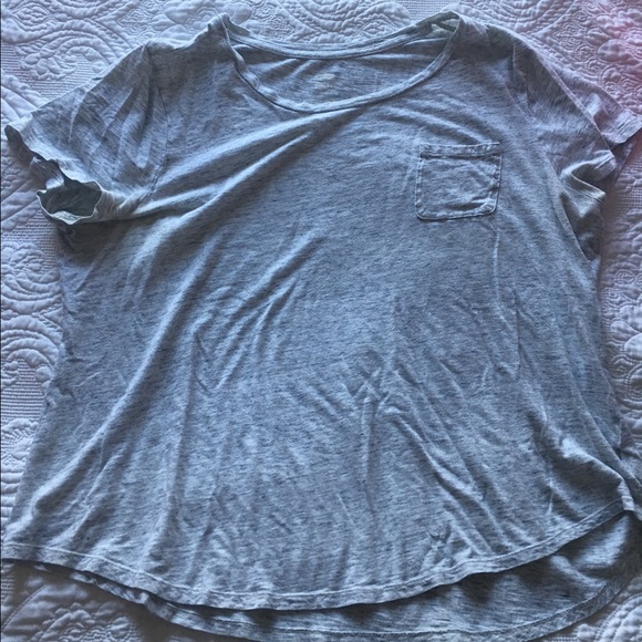 Heatherd Grey tee Old Navy - Picture 1 of 3