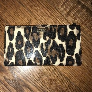 Kate Spade leopard wallet