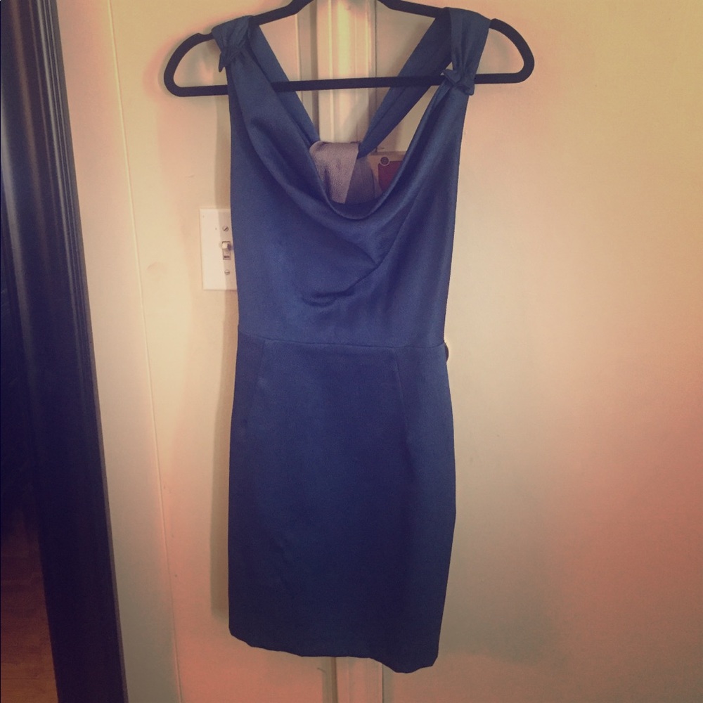 Royal Blue Midi Dress