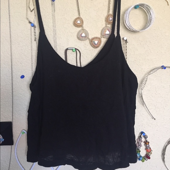 Tops - Black tank top