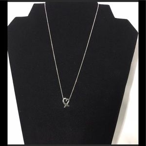 Tiffany Paloma Picasso loving heart Pendent