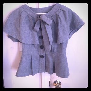 Grey Cape Top from Forever 21