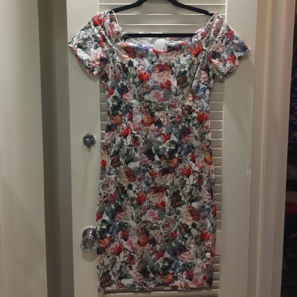 Zara flower dress