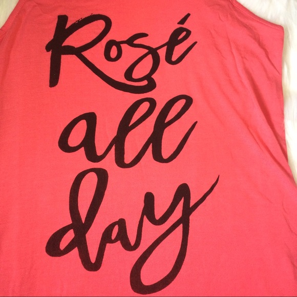 LAST ONE💕 Rosé all day tank top - Picture 3 of 3