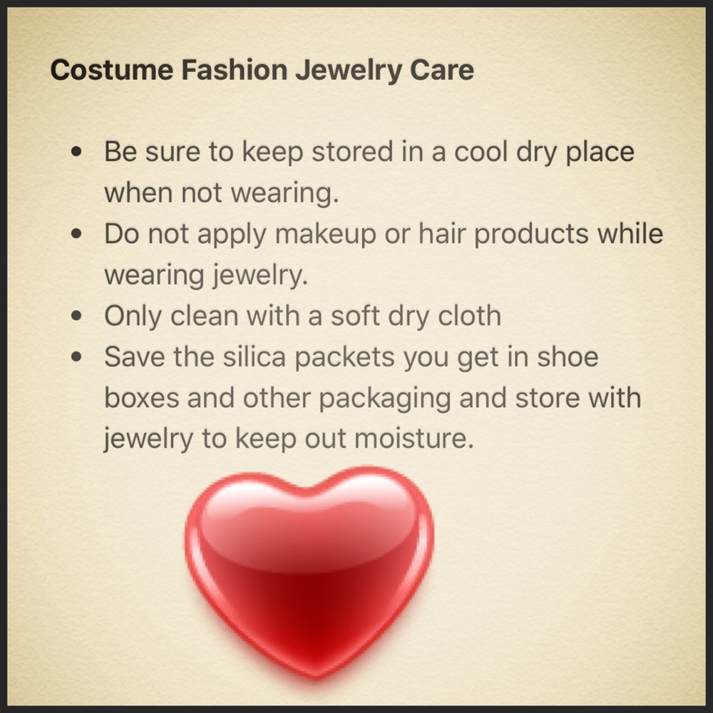 Caring for your Blingy Bling
