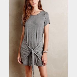 T-shirt front tie dress