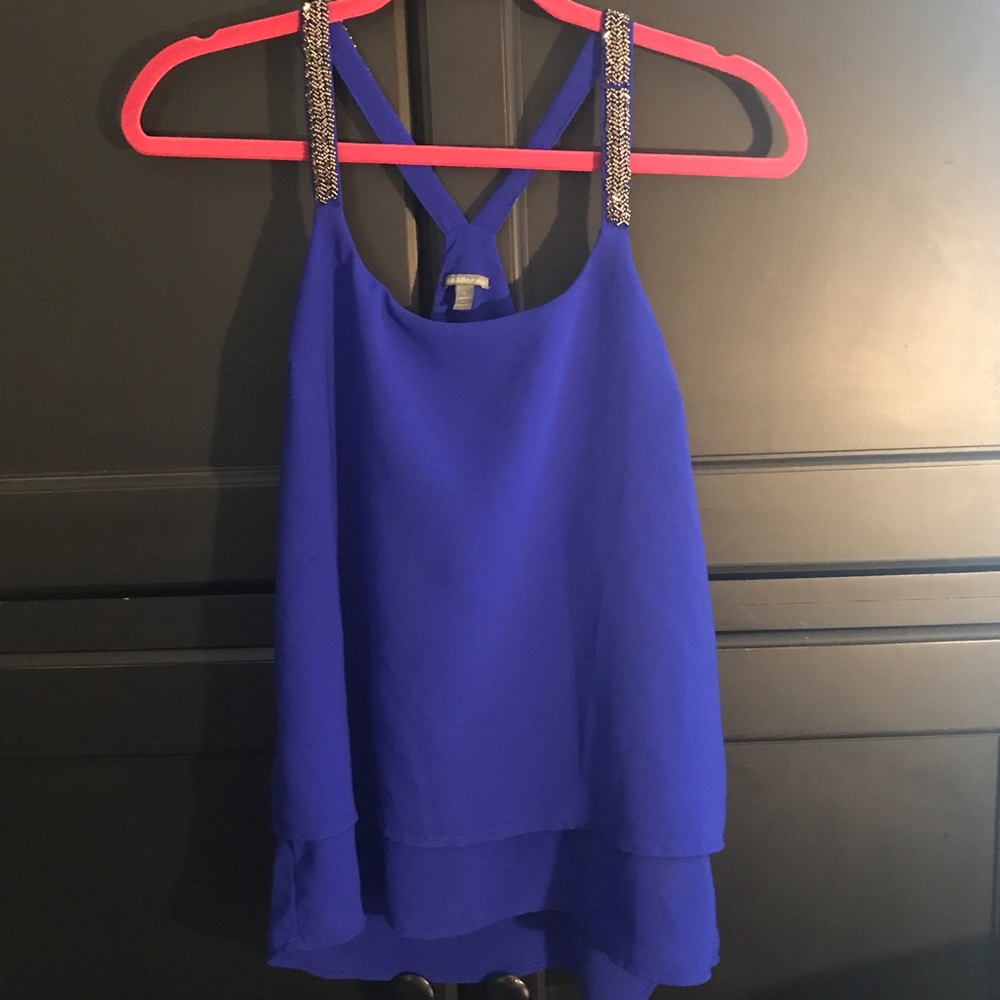 Charlotte Russe Chiffon Tank