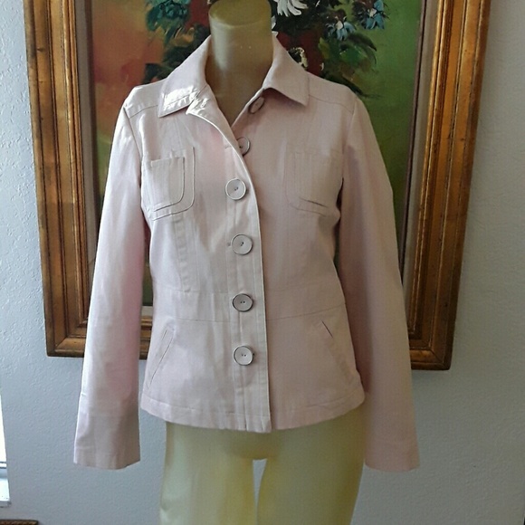 Chico's Jackets & Blazers - Chico's jacket nwot salmon pink sz 2 -4