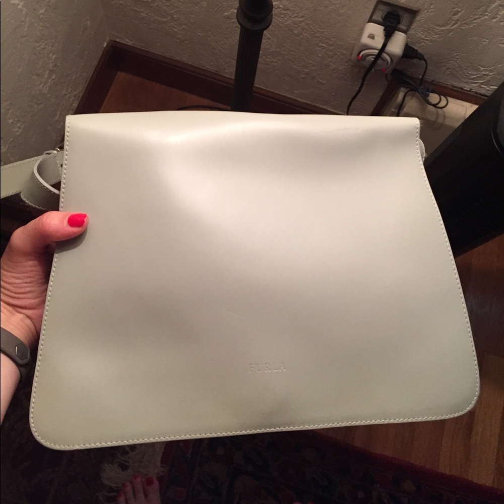 Never Used Leather Furla Bag