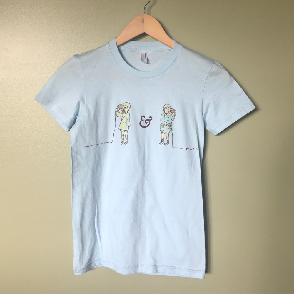 New! She & Him Band Tee