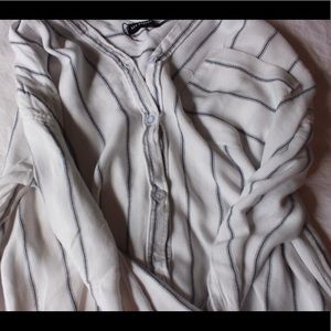 White striped blouse