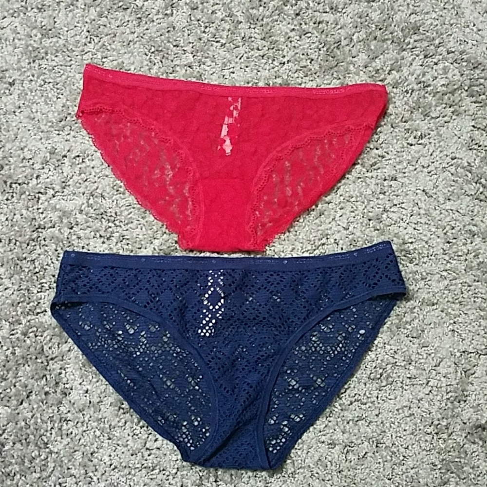 Ⓜ️NEW!!! 2 VS Sheer Bikini Panties
