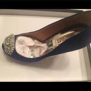 badgley mischka Bridal Shoe - Navy (Sapphire)