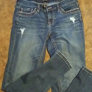 Skinny jeans. Bought off here but they didn't fit