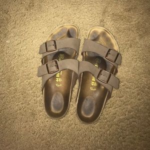Size 12 Suede Brown Birkenstocks